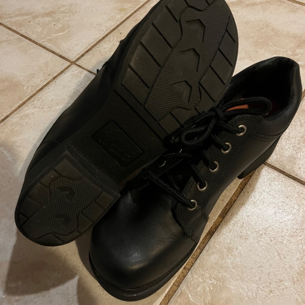 Harley Davidson Lace Up Shoes - Picture 3 of 3
